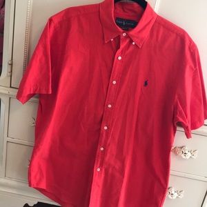 Ralph Lauren men’s short sleeve button down